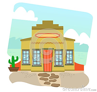 Mexican Restaurant Vector Illustration