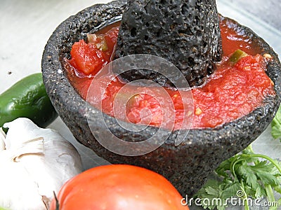 Mexican Salsa Stock Photo