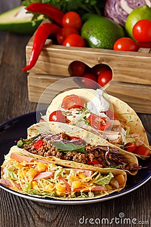 Mexican street food. Stock Photo