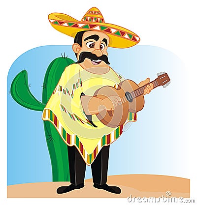 Mexican and sunny day Stock Photo