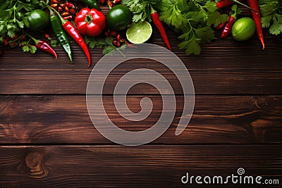 Mexican themed background large copy space - stock picture backdrop Stock Photo