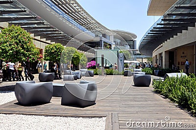 Mexico City Shopping center Editorial Stock Photo