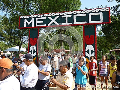 Mexico Exhibit Entrance Editorial Stock Photo