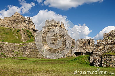 Tonina Maya ruins in Mexico Stock Photo