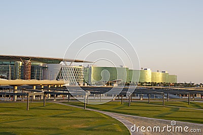 Meydan hippodrome dubai Stock Photo