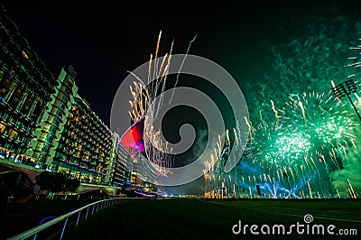 Meydan Hotel in Dubai, UAE. Editorial Stock Photo