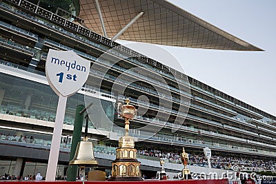 Meydan Racecourse Editorial Stock Photo