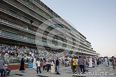 Meydan Racecourse Editorial Stock Photo