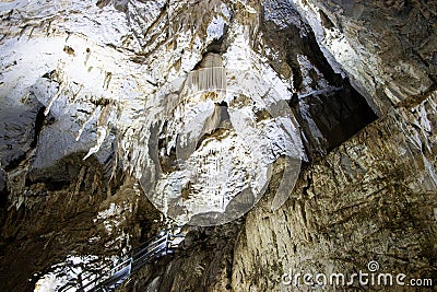 Meziad Cave, one of the most beautiful caves in Romania Editorial Stock Photo