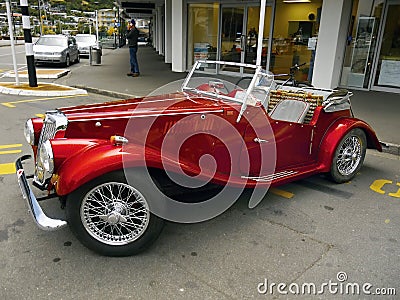 MG, Vintage Cars, Sports Cars Editorial Stock Photo