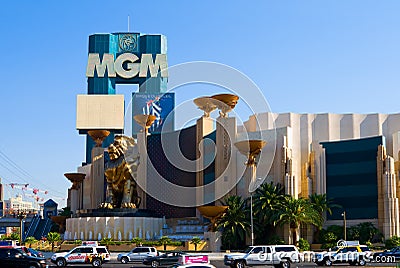 MGM Casino in Las Vegas Editorial Stock Photo