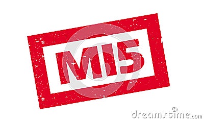 Mi5 rubber stamp Vector Illustration