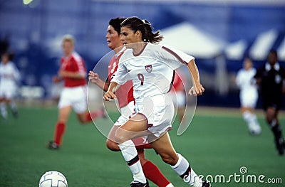 Mia Hamm Editorial Stock Photo