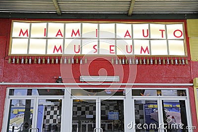 Miami Auto Museum Editorial Stock Photo