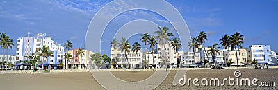 Miami Beach Editorial Stock Photo