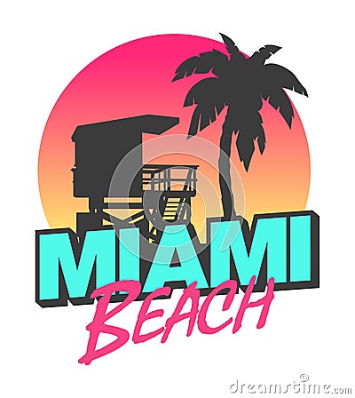 Miami Beach Stock Photo
