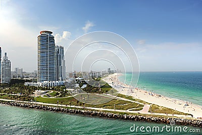 Miami Beach Florida Stock Photo