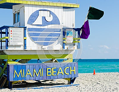 Miami Beach Stock Photo