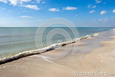 Miami Beach on an sunny day Stock Photo