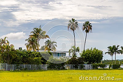 TV show Dexter\'s house in Miami Beach Editorial Stock Photo