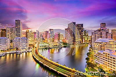 Miami, Florida, USA Stock Photo