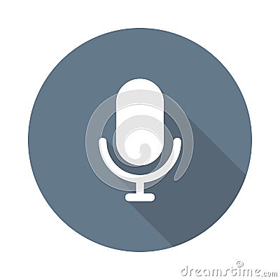 Mic Icon Vector Illustration