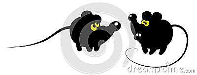 Mice Vector Illustration