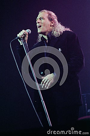 Michael Bolton during the concert Editorial Stock Photo