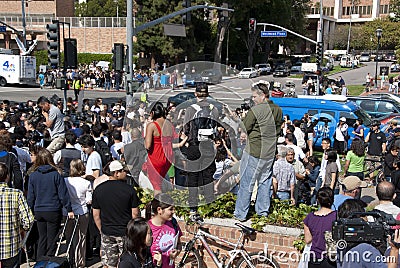 Michael Jackson Fans Editorial Stock Photo