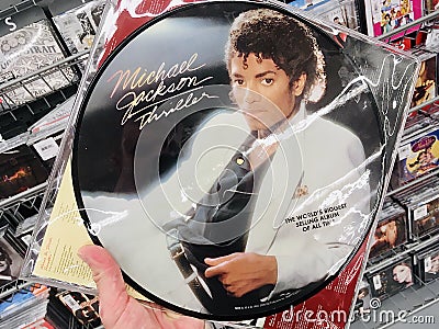 Michael Jackson Thriller Editorial Stock Photo