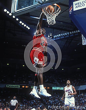 Michael Jordan Chicago Bulls Editorial Stock Photo