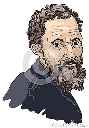 Michelangelo Vector Illustration