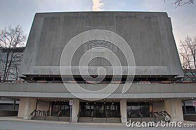 Michigan department of Civil Rights building Editorial Stock Photo