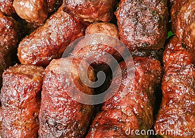 Mici - Romanian traditional food Stock Photo