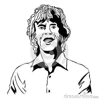 Jagger.Vector illustration of Jagger. Vector Illustration