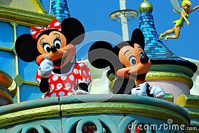 Mickey and minnie mouse Editorial Stock Photo