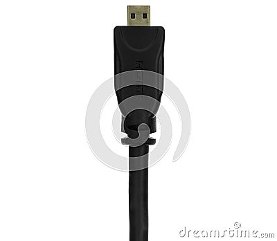 Micro HDMI Cable Stock Photo