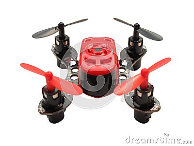 Micro quadcopter Stock Photo