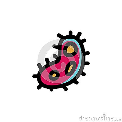 Microbe Vector Illustration