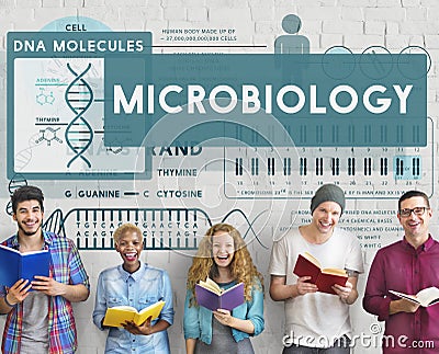 MicroBiology Bacteria Disease Illness Laboratory Concept Stock Photo