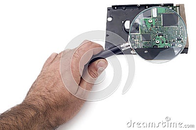 Microchip Stock Photo