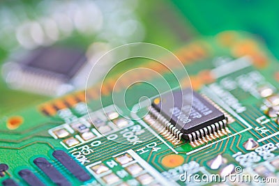 Microcontrollers Stock Photo