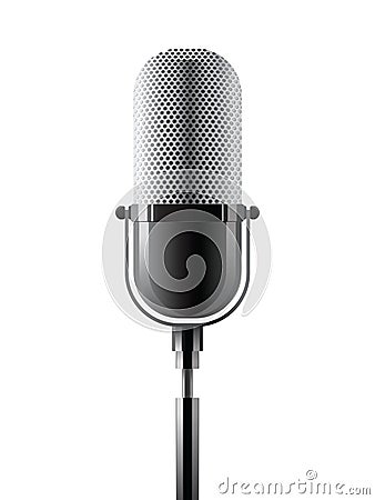 Microphone Vector Illustration