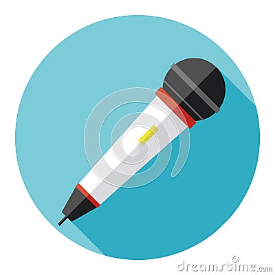 Microphone icon Vector Illustration