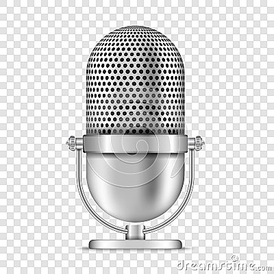 Microphone Vector Illustration