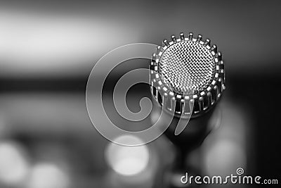 Microphone shure sm57 Editorial Stock Photo