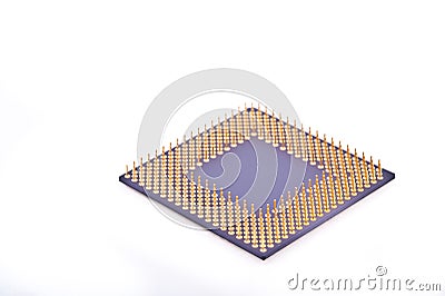 Microprocessor Stock Photo