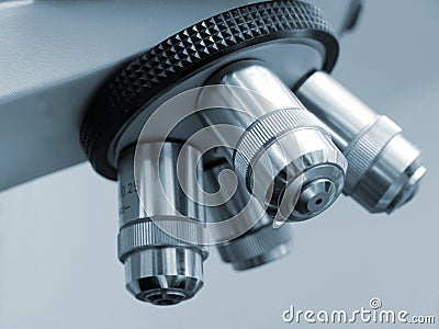 Microscope Stock Photo