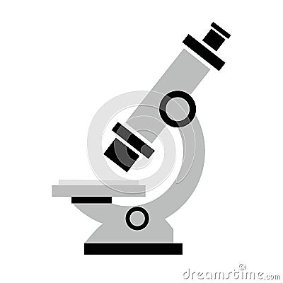 Microscope icon Vector Illustration