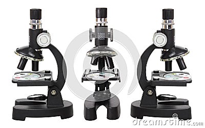 Microscopes Stock Photo